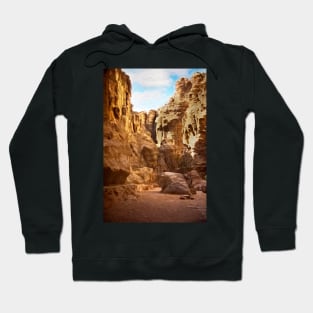 The Road Into Petra Hoodie